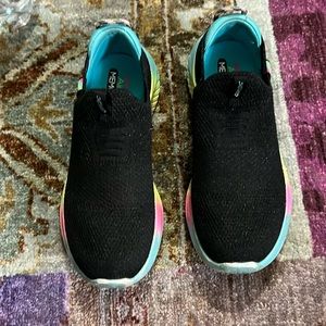 Sketchers slide on kids sneakers